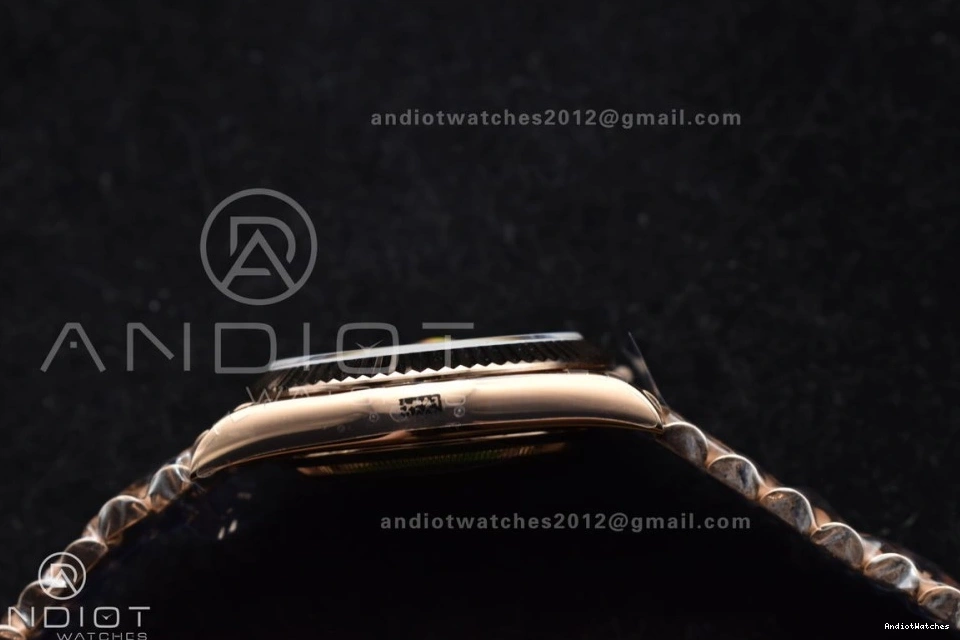 A President DayDate Dial GMF Crystal RG 904L Bracelet 40 Steel Markers 706 On Meteorite Bright 0506